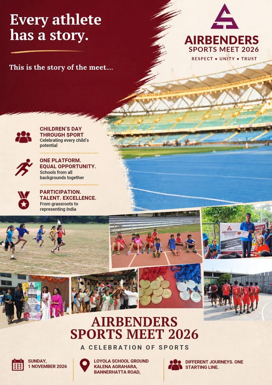 Airbenders Sports Meet 2026 story and event photos